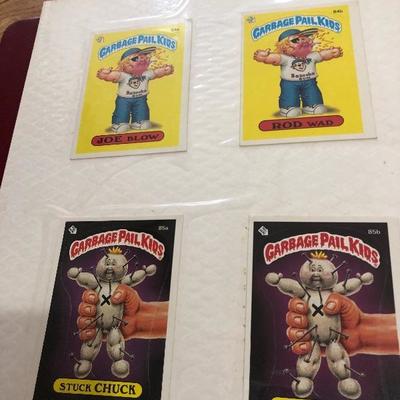 044:  Binder Full of Garbage Pail Kids Trading Cards 