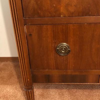 011:  Vintage Dresser Mirror 