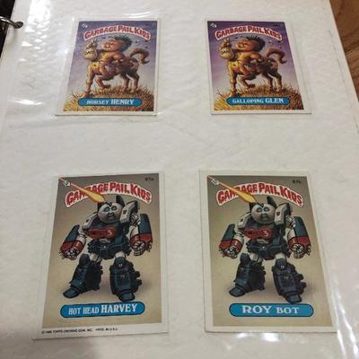 044:  Binder Full of Garbage Pail Kids Trading Cards 