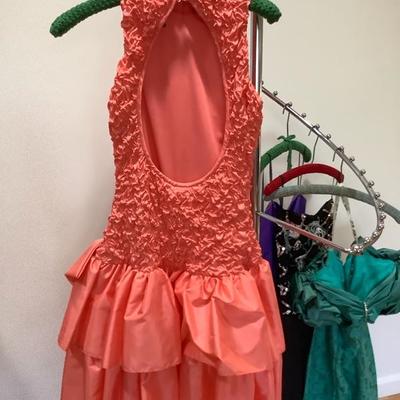 105: Womans Evening Dresses Some Vintage