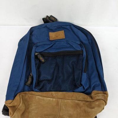 GH Bass & Co Blue Backpack 