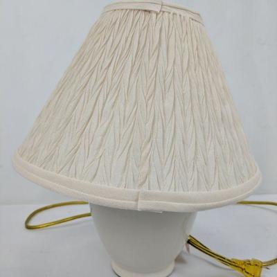 Cream Small Lamp 