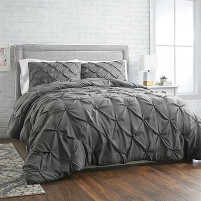 Better Homes & Gardens 3 Pc King Comforter Set, Grey - New