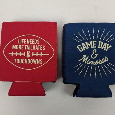 Game Day Koozies, Set of 6 - New