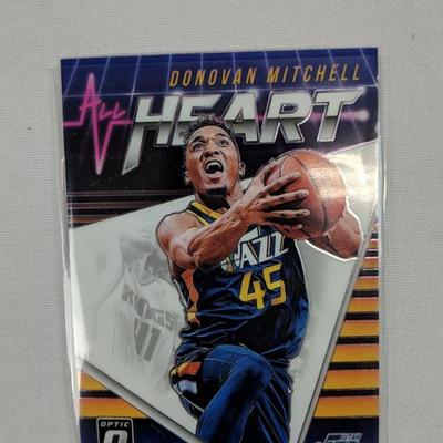 Donovan Mitchell Heart Utah Jazz Card - New