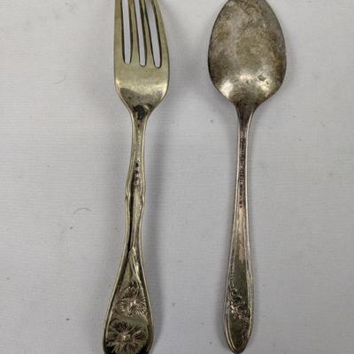 Vintage Spoon and Fork