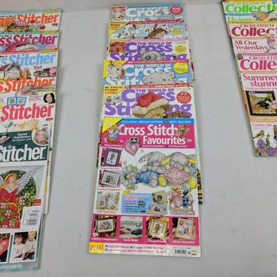 15 Cross Stitch Magazines British