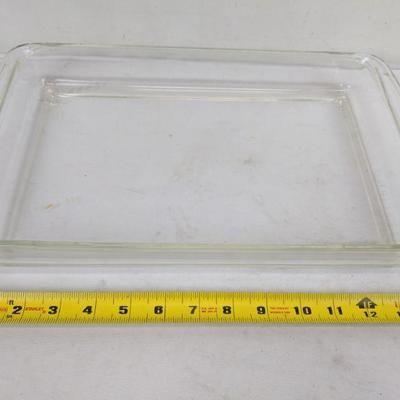 Pyrex Glass Baking Pan, 34 x 22 x 4 cm