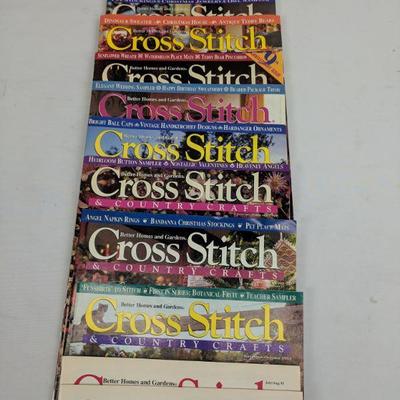 93 Stoney Creek Cross Stitch Collection Magazines Nov '89 - Feb 2006