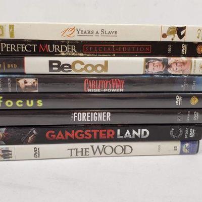 8 DVDs, 12 Years a Slave to The Wood
