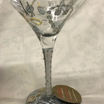 Girl's Best Friend Martini Glass