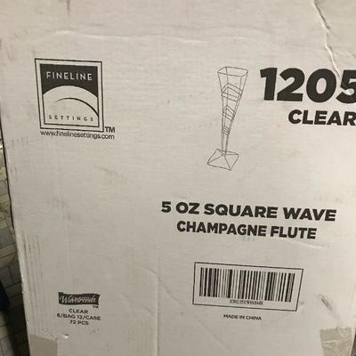 Case of Champagne Flutes