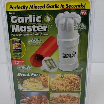 Garlic Master Premium Quality Garlic Cutter, As Seen on TV - New