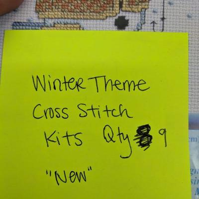 Winter Theme Cross Stitch Kits, 9 - New