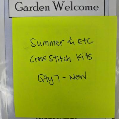 Summer Etc. Cross Stitch Kits, 7 - New
