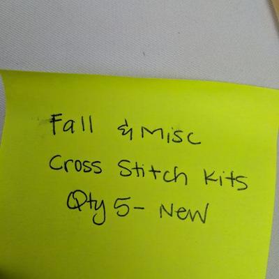 Fall & Misc. Cross Stitch Kits, 5 - New