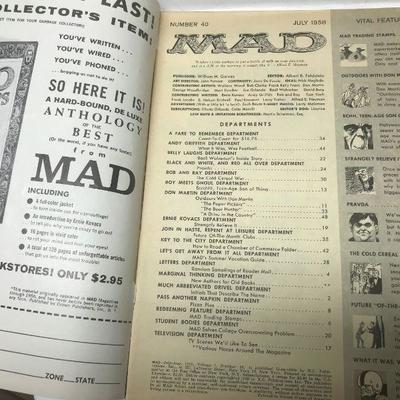 Mad Comic No 40 1958