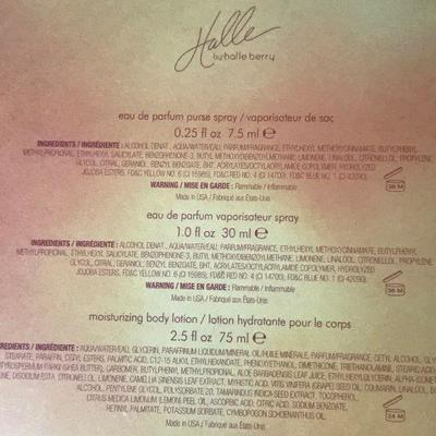 Halle By Halle Berry Parfum 3 Piece Gift Set