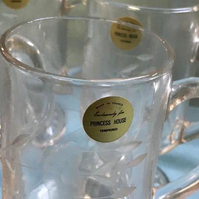 Vintage Princess House Irish Coffee Mugs