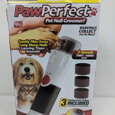 Bell Howell Paw Perfect Nail Cutter, As Seen On TV - New