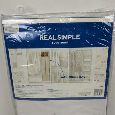 Real Simple Solutions Wardrobe Bag - New