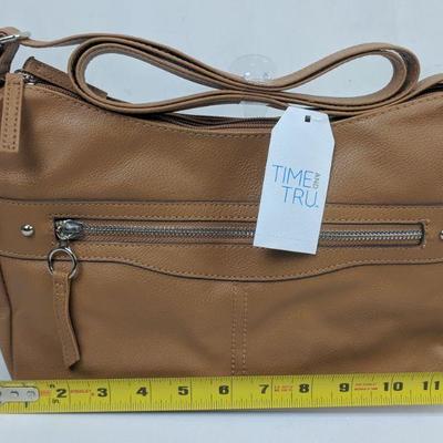 Time And Tru Nevada Faux Leather Purse - New
