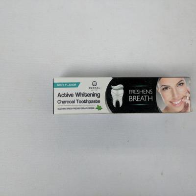 Active Whitening Charcoal Toothpaste - New