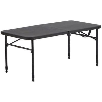 20x40 in Fold-in-Half Table, Rich Black - New