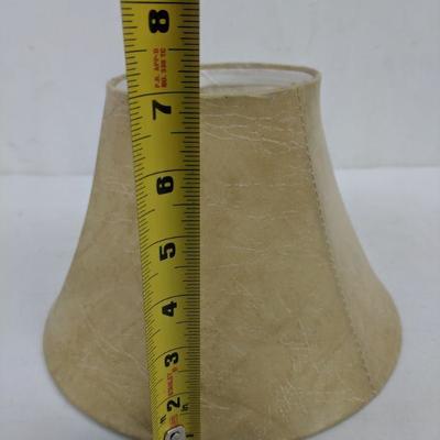 Medium Tan Lamp Shade - New