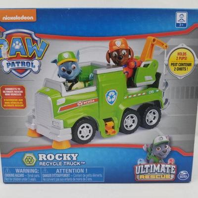 Paw Patrol Rocky Recycling Truck - New