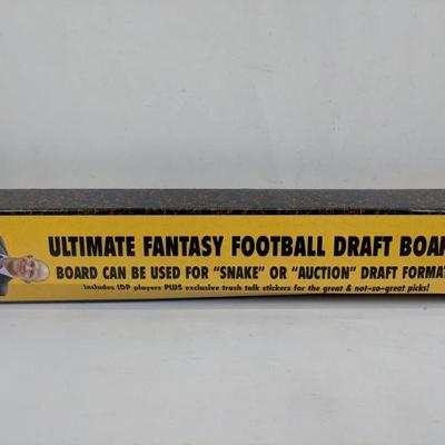 Ultimate Fantasy Football Draft Board - New, Opened Box