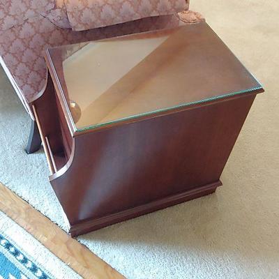 Magazine Holder Side Table