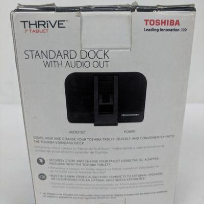 Toshiba Standard Dock With Audio Out - New, Opened Box
