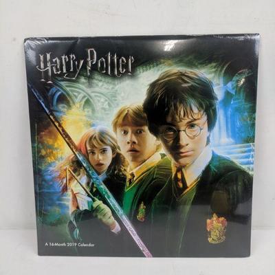 Harry Potter 16-Month 2019 Calendar - New
