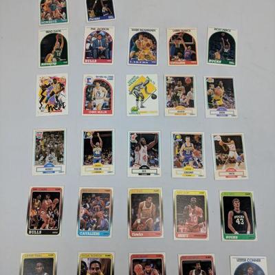 1989 NBA Hoops Misc Players, 27 Cards