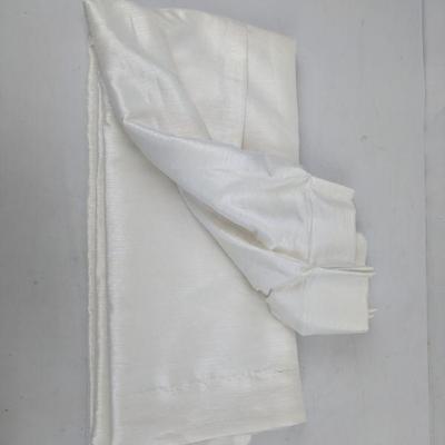 Peri Cortina Cream Shimmer Pleated Curtain, 81cm x 241 cm