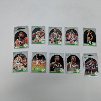 1990 NBA Hoops Celtics Players, 12 Cards