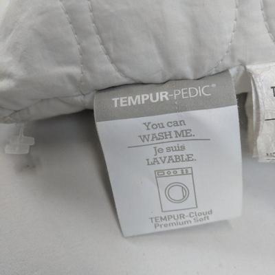 Tempur-Pedic Cloud Pillow, Washable - Stained