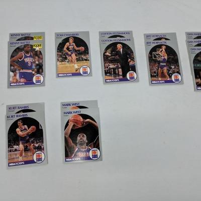 1990 NBA Hoops Suns Players, 14 Cards