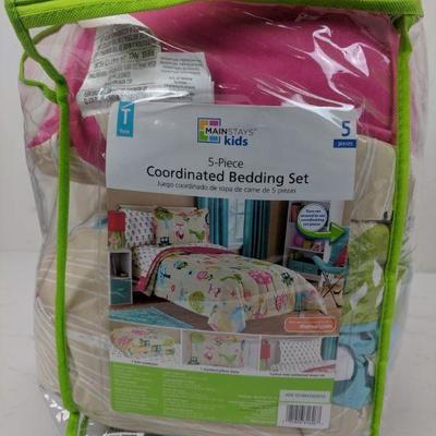 Mainstays Kids Twin Comforter & Sham Only (Incomplete Set)