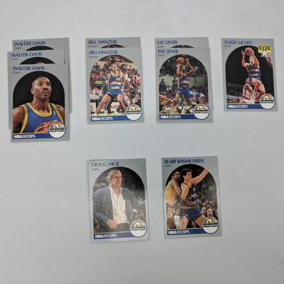 1990 NBA Hoops Nuggets Players, 10 Cards