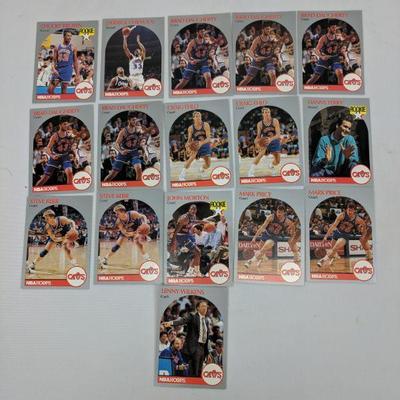 1990 NBA Hoops Cavs Players, 16 Cards