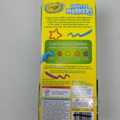 Crayola Bathtub Markers - Opened Box