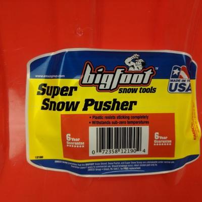 Bigfoot Super Snow Pusher - New