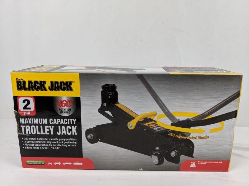 Black Jack Maximum Capacity Trolley Jack New