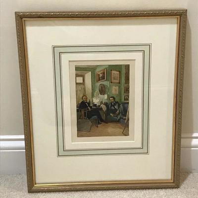  Lot 322 - Signed Colonial Art