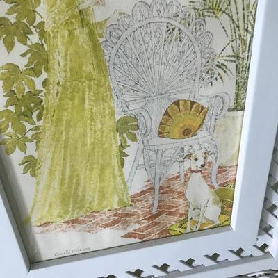 Lot 334 - Paintings, Mirror, Stool and More 