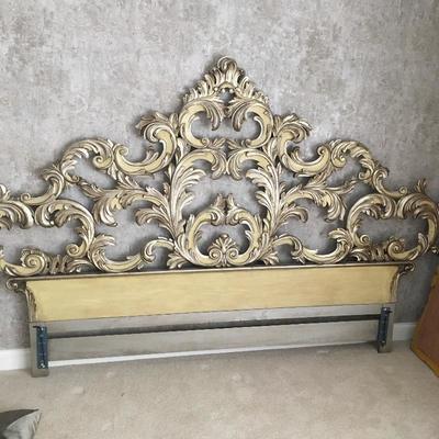 Lot 306 - King Headboard and More