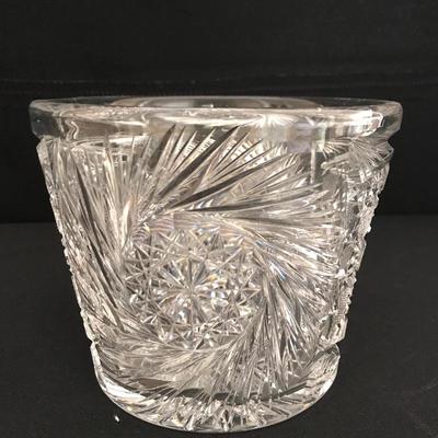 Lot 253 - Cut Glass Ice Bucket and Bells