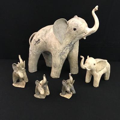 Lot 281 - Herd of Elephants